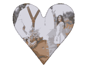 Gif animé coeur couple